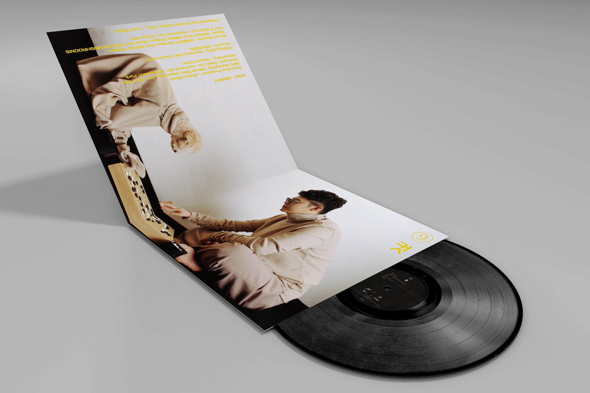 【希少】GIRIBOY 8th正規アルバム『9カット』LP盤 レコード